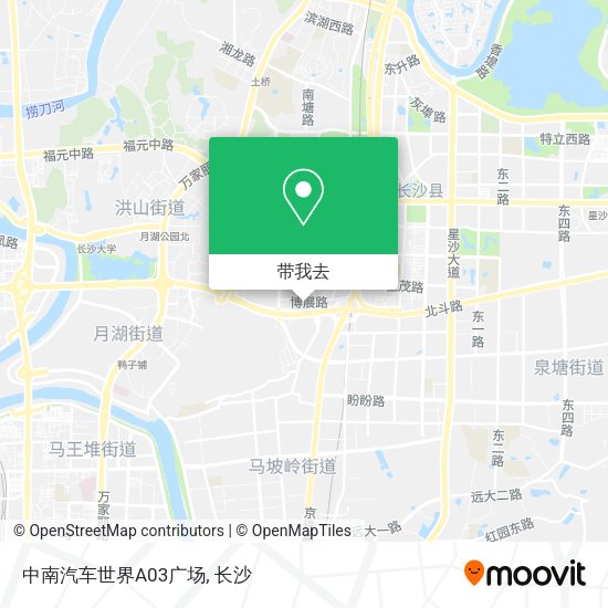 中南汽车世界A03广场地图