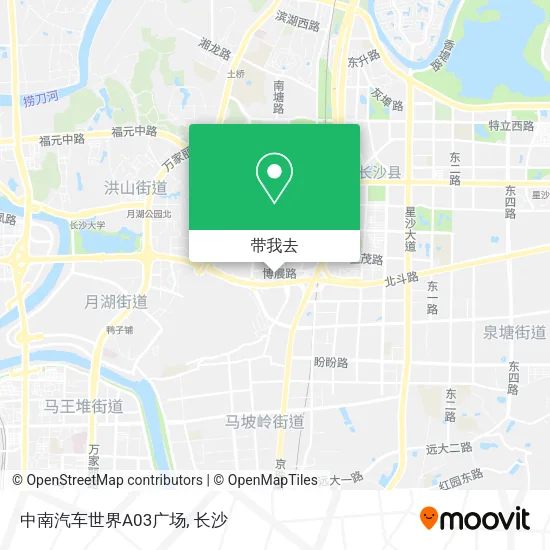 中南汽车世界A03广场地图