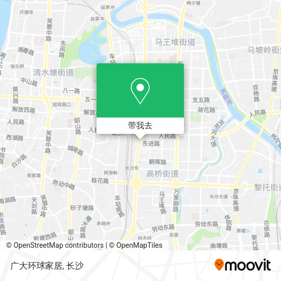 广大环球家居地图