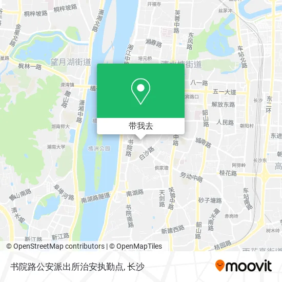 书院路公安派出所治安执勤点地图