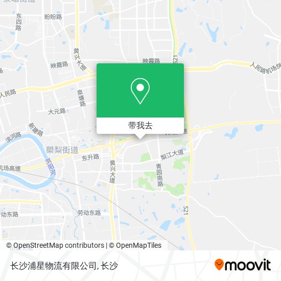 长沙浦星物流有限公司地图
