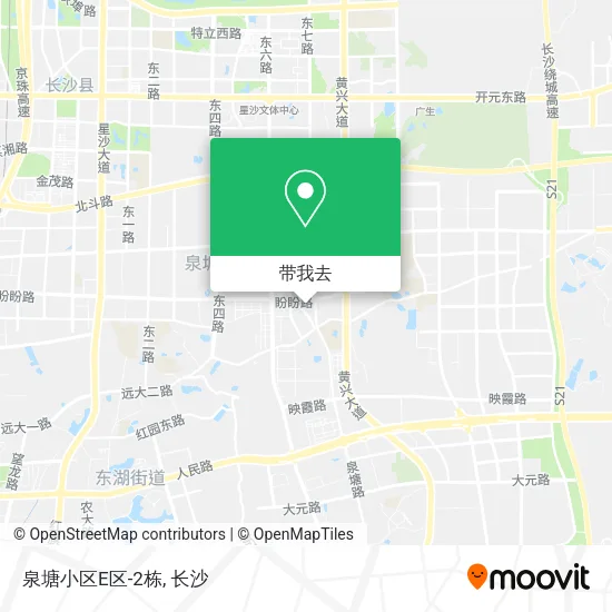 泉塘小区E区-2栋地图
