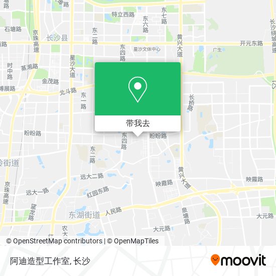 阿迪造型工作室地图