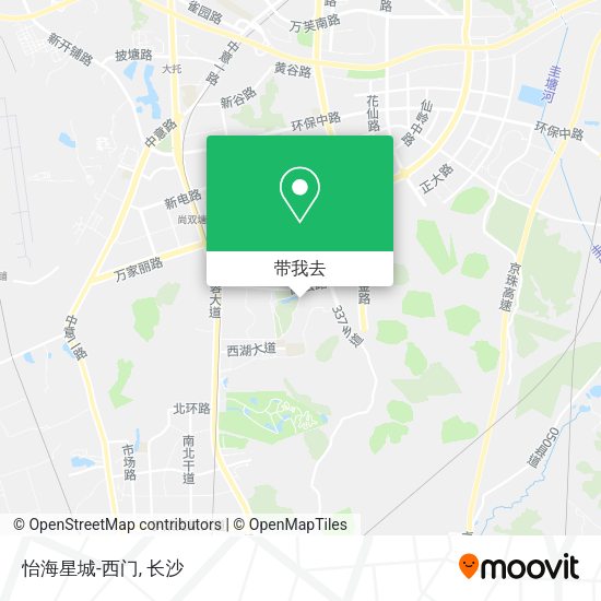怡海星城-西门地图