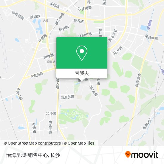 怡海星城-销售中心地图