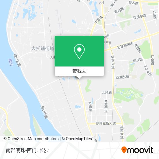 南郡明珠-西门地图