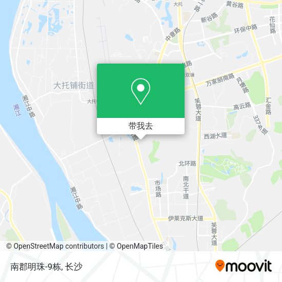 南郡明珠-9栋地图