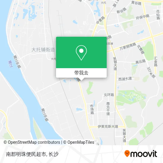 南郡明珠便民超市地图