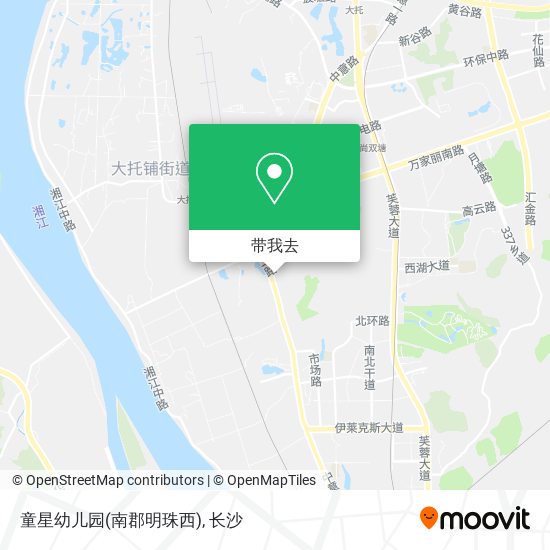 童星幼儿园(南郡明珠西)地图