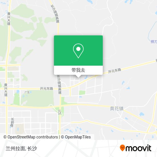 兰州拉面地图