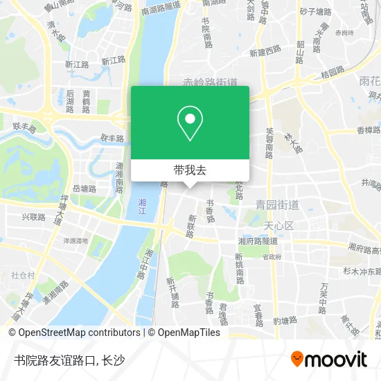 书院路友谊路口地图