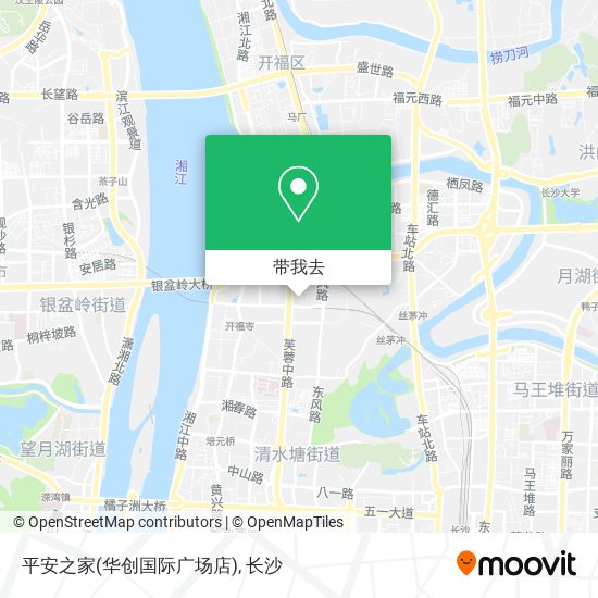 平安之家(华创国际广场店)地图