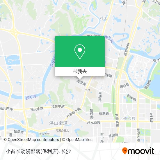小酋长动漫部落(保利店)地图