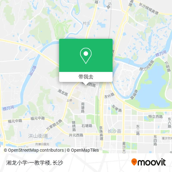 湘龙小学-一教学楼地图