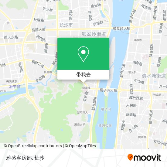 雅盛客房部地图