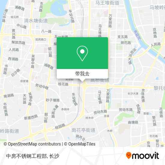中房不锈钢工程部地图