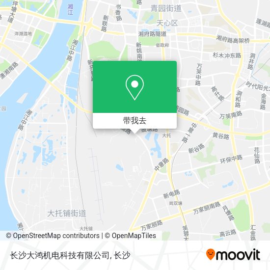 长沙大鸿机电科技有限公司地图