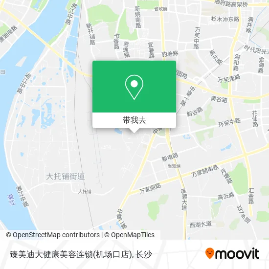 臻美迪大健康美容连锁(机场口店)地图