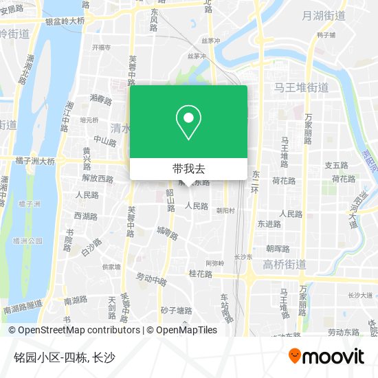 铭园小区-四栋地图