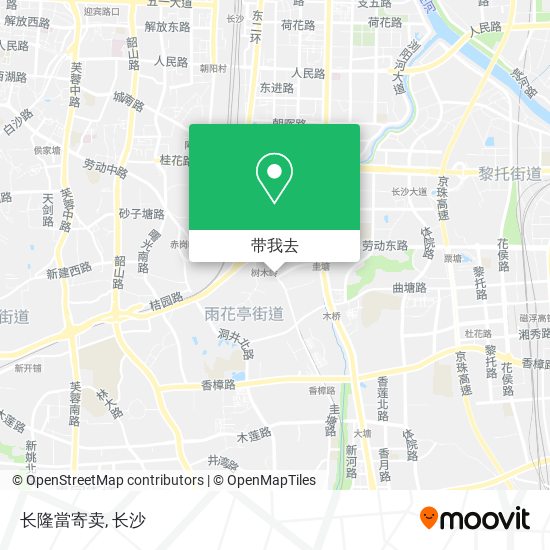长隆當寄卖地图