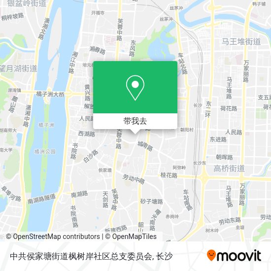 中共侯家塘街道枫树岸社区总支委员会地图