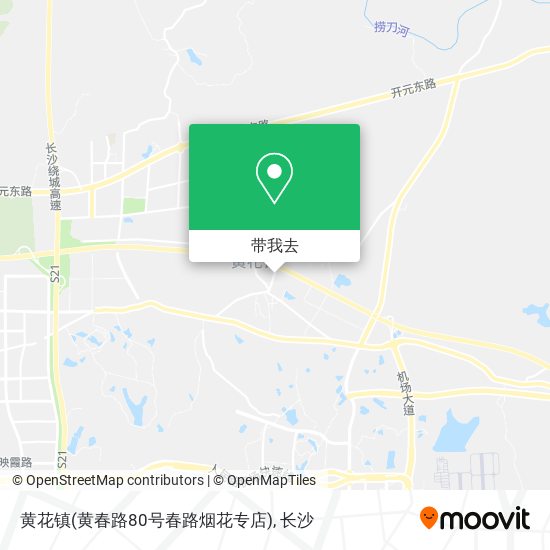 黄花镇(黄春路80号春路烟花专店)地图