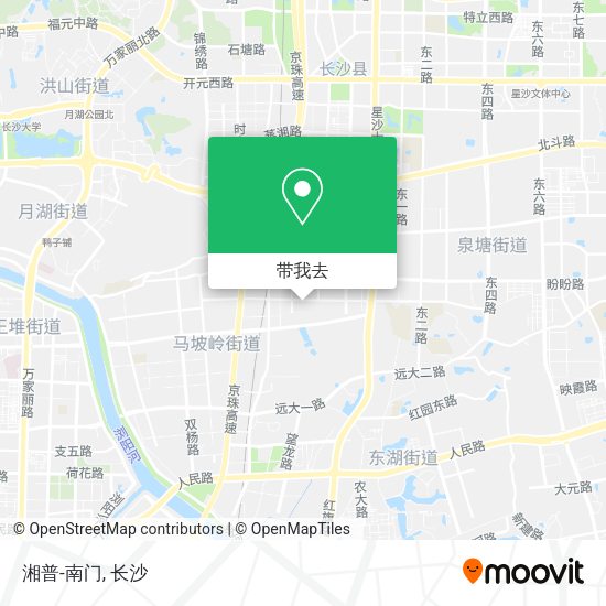 湘普-南门地图