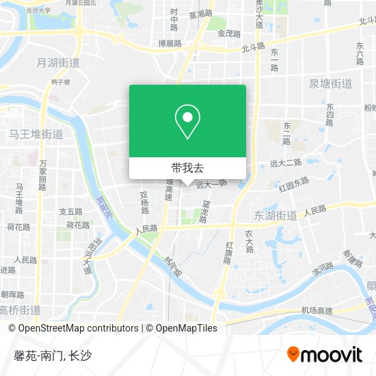 馨苑-南门地图