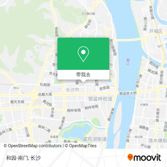 和园-南门地图