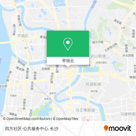 四方社区-公共服务中心地图