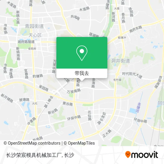 长沙荣宸模具机械加工厂地图