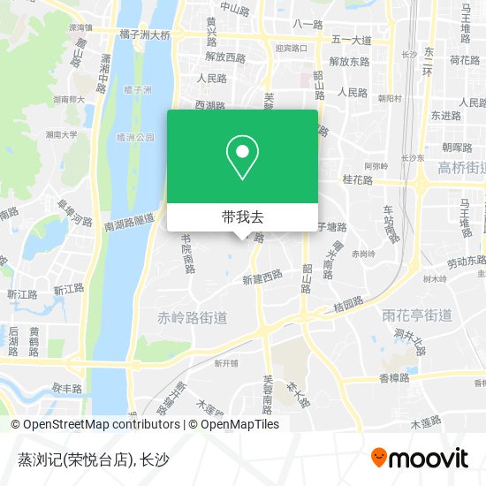 蒸浏记(荣悦台店)地图