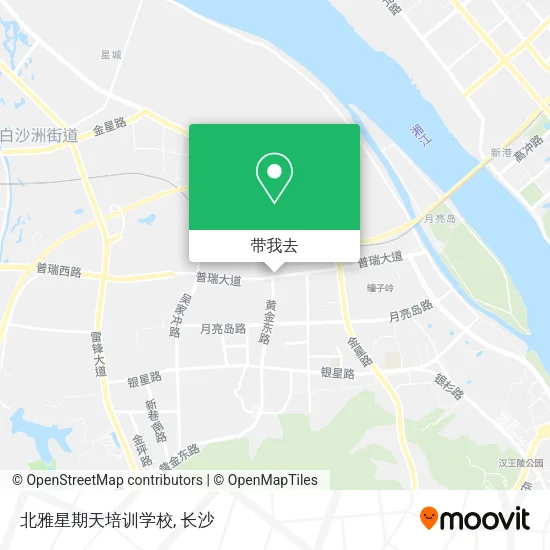 北雅星期天培训学校地图