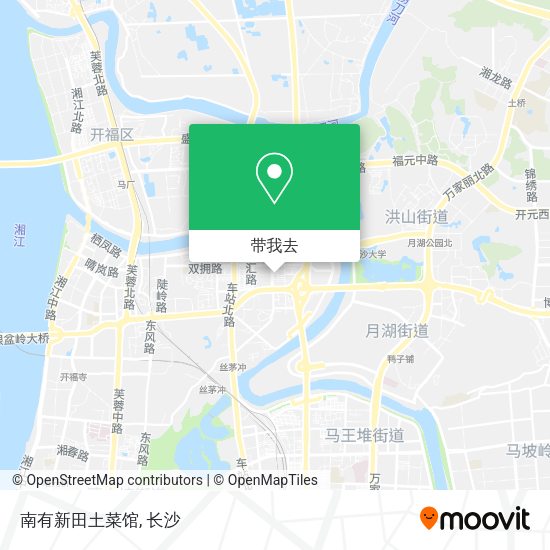南有新田土菜馆地图