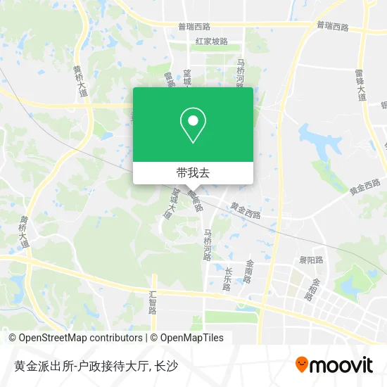 黄金派出所-户政接待大厅地图