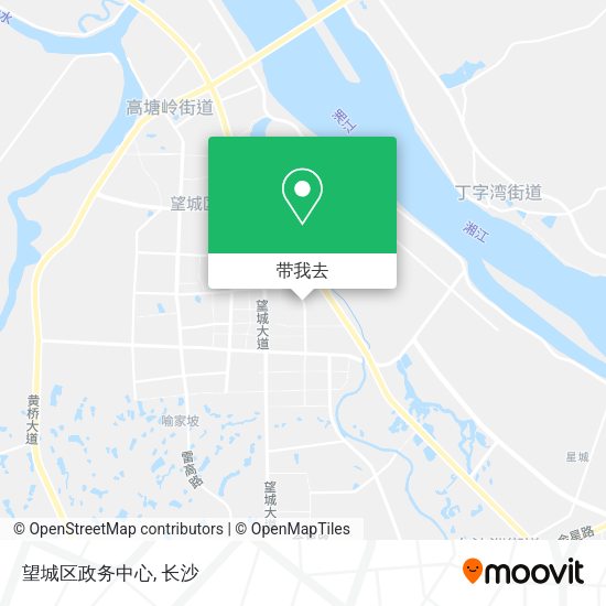望城区政务中心地图