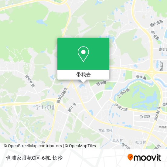 含浦家眼苑C区-6栋地图
