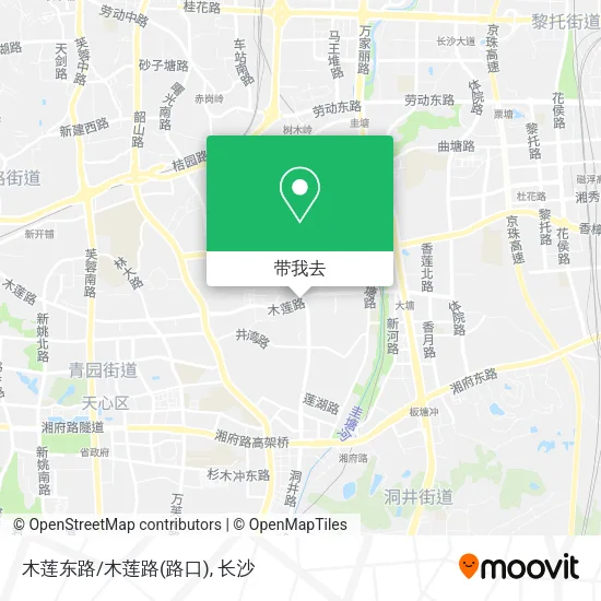木莲东路/木莲路(路口)地图