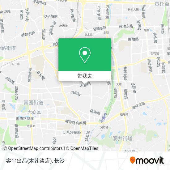 客串出品(木莲路店)地图