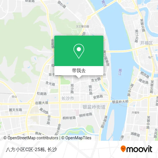 八方小区C区-25栋地图