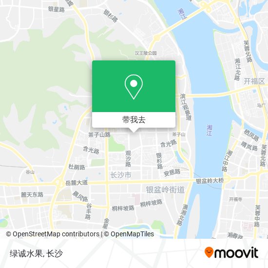 绿诚水果地图