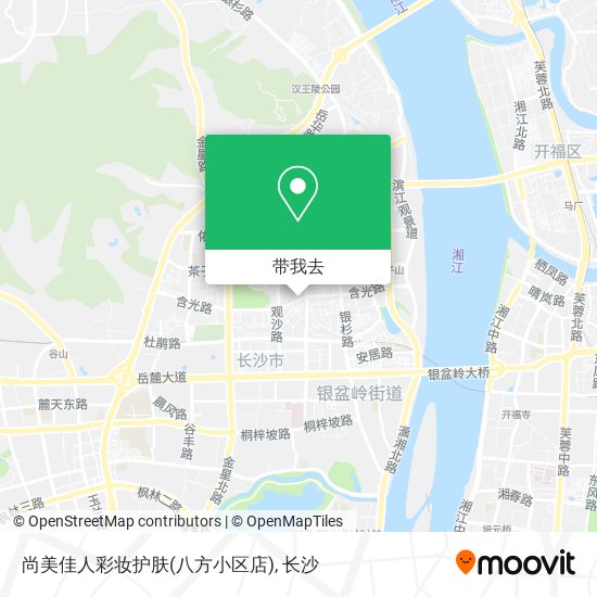 尚美佳人彩妆护肤(八方小区店)地图