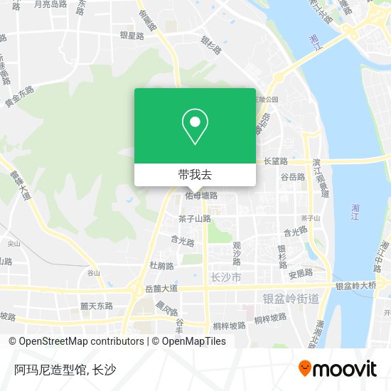 阿玛尼造型馆地图