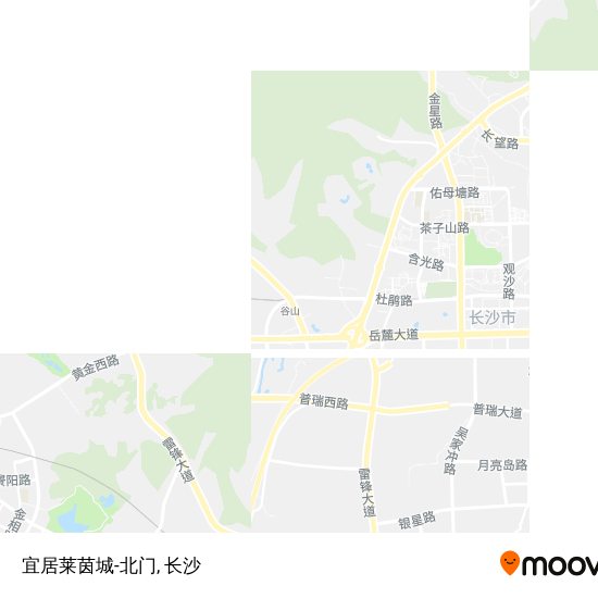 宜居莱茵城-北门地图