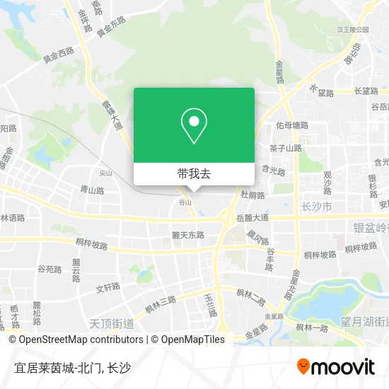 宜居莱茵城-北门地图