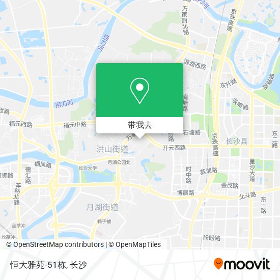 恒大雅苑-51栋地图