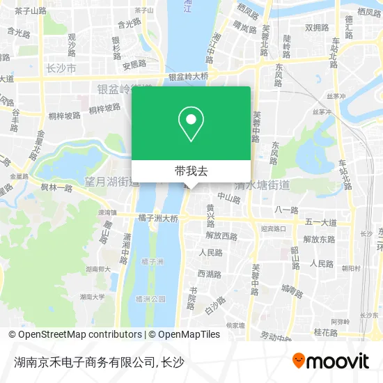 湖南京禾电子商务有限公司地图