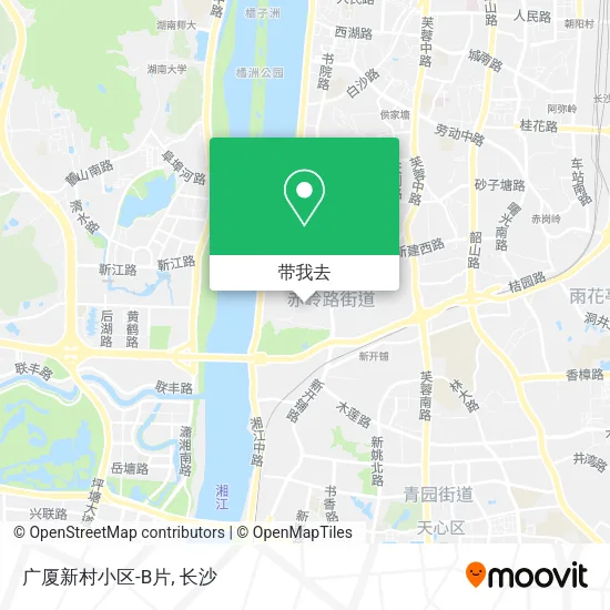 广厦新村小区-B片地图