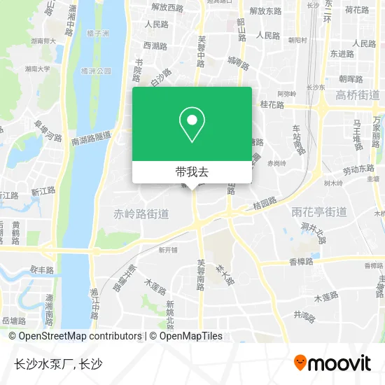 长沙水泵厂地图