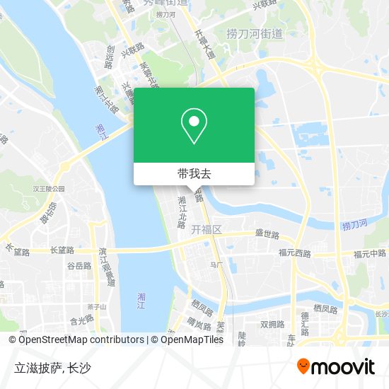 立滋披萨地图